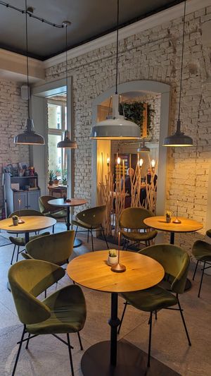 Beautiful place to eat. at Veganic in Krakow