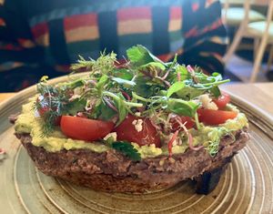 AVOCADO SANDWICH   at Veganic in Krakow