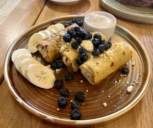 BREAKFAST PANCAKES   at Veganic in Krakow