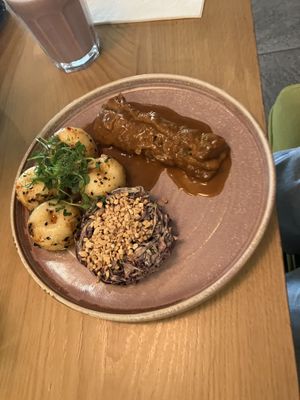 Vegan Roulade   at Veganic in Krakow