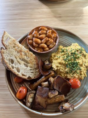 English breakfast  #Veganuary at Veganic in Krakow
