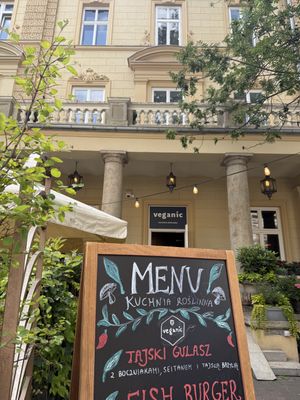   at Veganic in Krakow