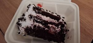 Black Forest Gâteau at Veganic in Krakow