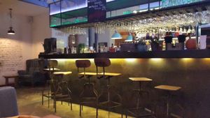 Bar at Veganic in Krakow