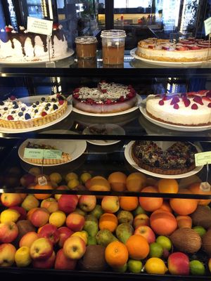 Cakes 😍 at Veganic in Krakow