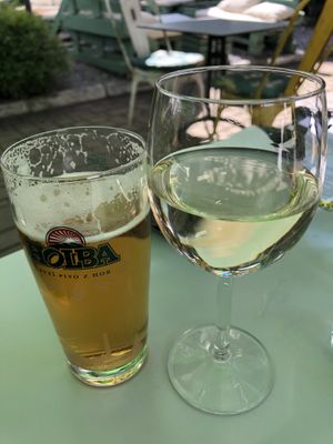 Drinks  at Veganic in Krakow