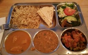 daily special kr 129,- with one refill  at Git Bit in Oslo