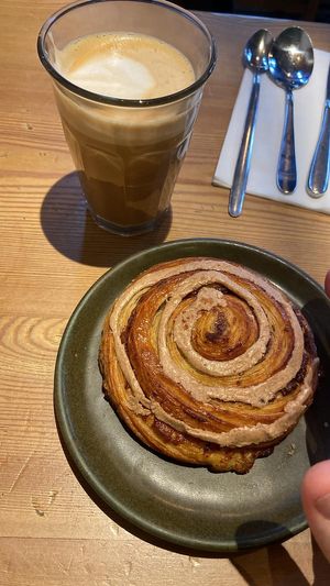 Cinnamon swirl   at Le Pain Quotidien - Exhibition Rd in South West London