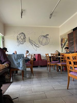 Indoor seating only. at Garda Pupa in Riga