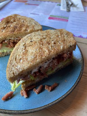 vegan BLT  at Lounges - Bacco Lounge in Rugby