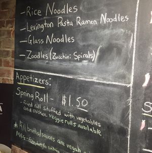 step1 at Noodle Nirvana in Berea