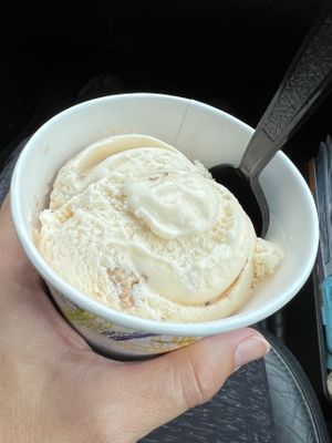 Butter pecan ice cream  at Fire & Spice Vegan Restaurant - Capitol Ave in Hartford