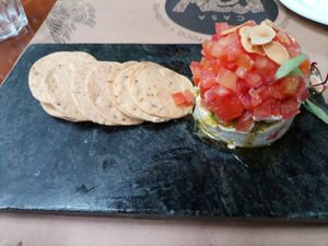 Entrada at Casa Raw in Sao Paulo