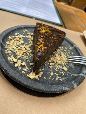Chocolate Orange Slice  at Casa Raw in Sao Paulo