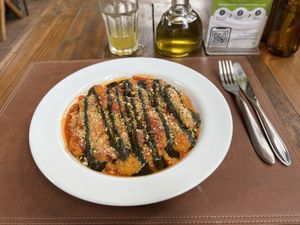 Gnocchi   at Casa Raw in Sao Paulo