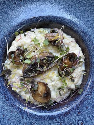 Risotto limone  at Casa Raw in Sao Paulo