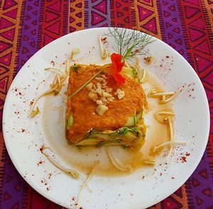 Lasanha raw at Casa Raw in Sao Paulo