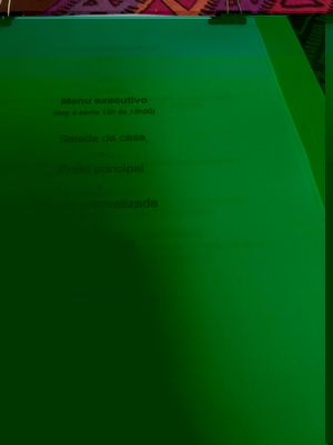 menu at Casa Raw in Sao Paulo