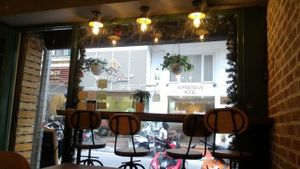 Window view  at Minh Chay - Ma May in Hanoi