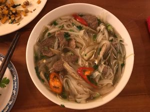 yummo pho! at Minh Chay - Ma May in Hanoi