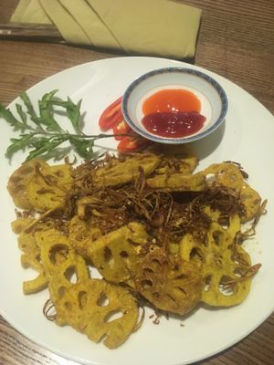 Lotus root at Minh Chay - Ma May in Hanoi