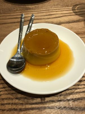 Coconut caramel. Awesome! at Minh Chay - Ma May in Hanoi