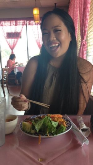 The buffet was approved by my omnivore friend who loves Asian cuisine!  at Thai Papaya Garden in Euless