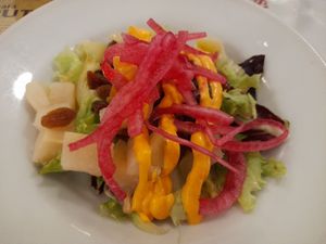 Ensalada at El Fogon Verde in Madrid