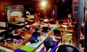 Inhale the future - exhale the past, join Kahunas for their Friday morning class 9am-10am. it is always incredible to witness men and women of all ages relaxing while experiencing oneness with "Self". #lovekahunas at Big Kahunas in Merrimack