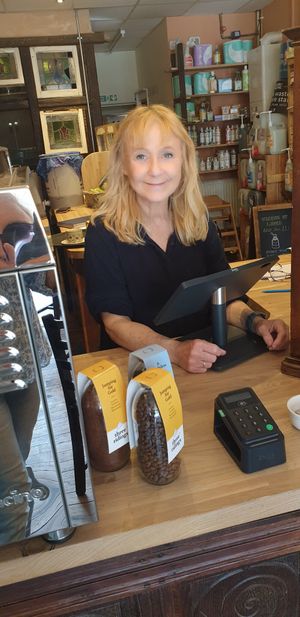 Beautiful and sunny owner at Planetwise & Yoga Studio in Bridlington