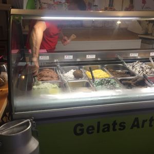 the master at La Gelateria del Barri - Born La Ribera in Barcelona