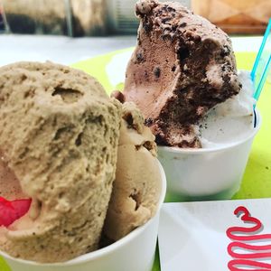 mine and the mr.'s at La Gelateria del Barri - Born La Ribera in Barcelona