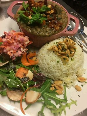 Cuban Stew at Glokala Haket Kafé & Bistro in Norrkoping