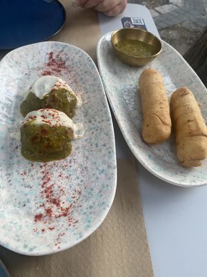 Arepas y tequeños  at Cookaluzka in Madrid