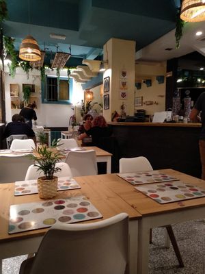 Interior at Cookaluzka in Madrid