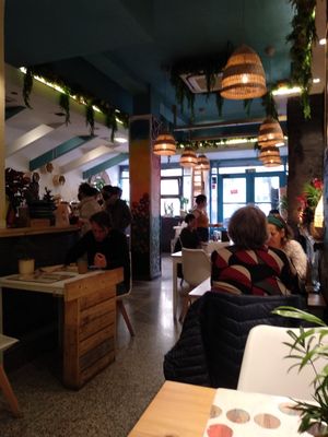 Interior at Cookaluzka in Madrid