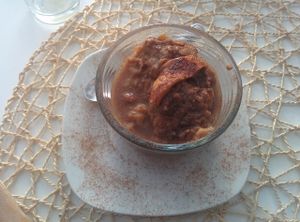 "Torta della Nonna" (Grand mother' s cake) at Cookaluzka in Madrid