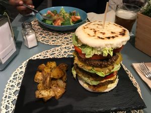 Monster Burger  at Cookaluzka in Madrid