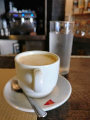 Great coffee at Cookaluzka in Madrid