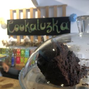 Inside at Cookaluzka in Madrid