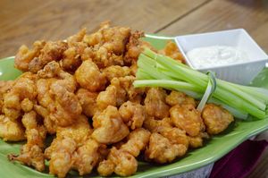 Buffalo Cauliflower Wings at Savor Living in Oakville