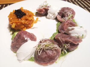 Ravioli at Savor Living in Oakville