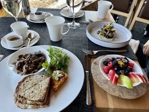   at The Pointe Restaurant in Tofino