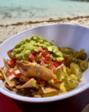 Nachos natural   at Blue Kay in Mahahual