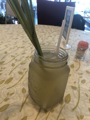 Lemongrass Pandan Drink  at My Real Cafe in Petaling Jaya