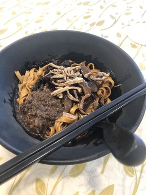 Pan mee at My Real Cafe in Petaling Jaya