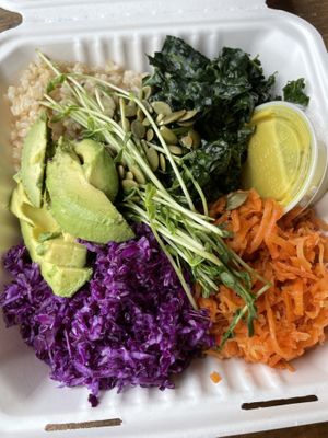 Buddha Bowl  at Nourish Wellness Cafe in Northampton