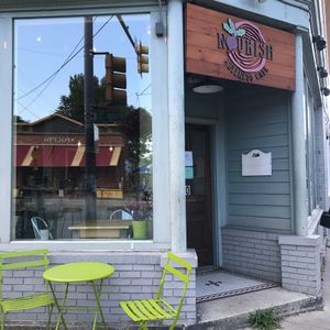 corner at Nourish Wellness Cafe in Northampton