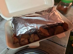 Potato wedges at Mayka in Belgrade