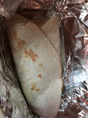 The tortilla wrap. at Mayka in Belgrade